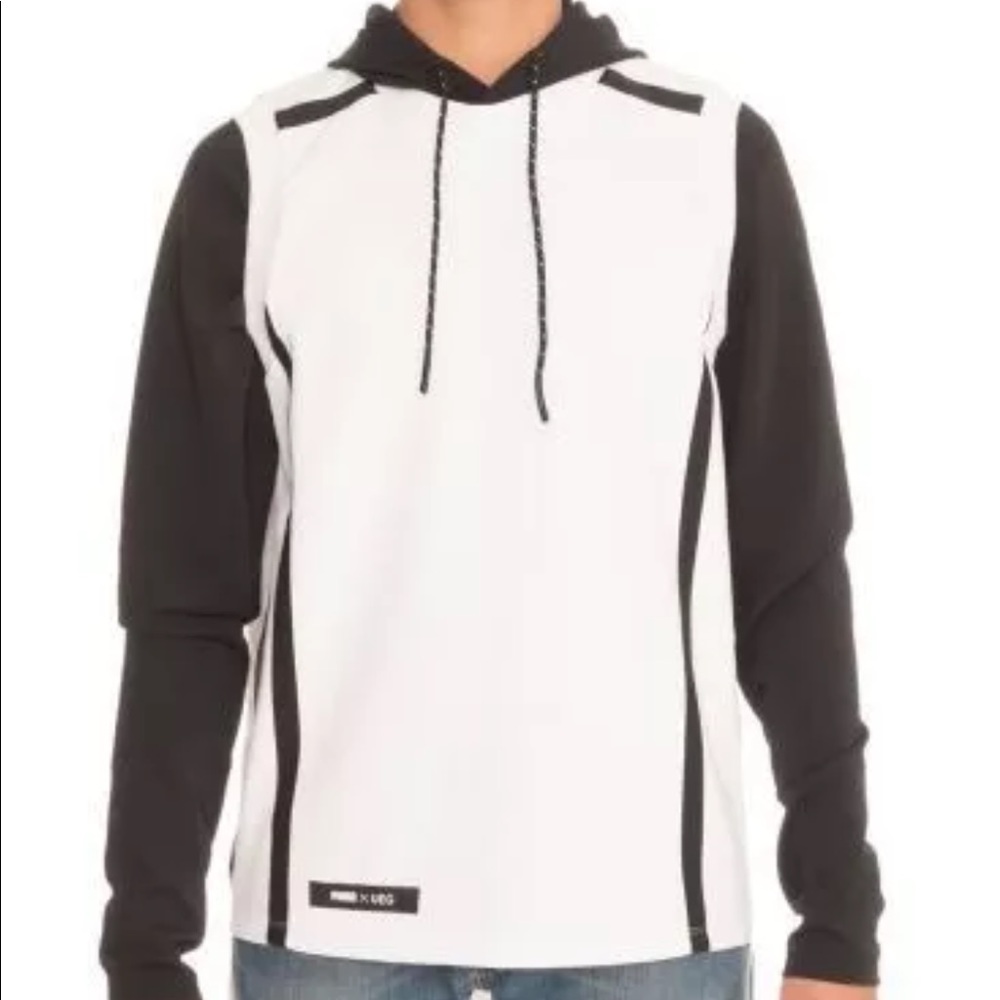 PUMA x UEG Hooded Sweatshirt White Long sz XL